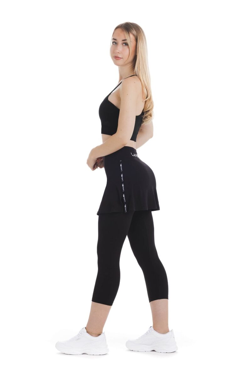 SKORT BLACK CAPRI 3 LANUMA