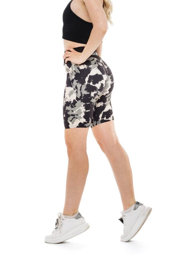 Kratke pajkice Dark Amazona z vzorcem listov