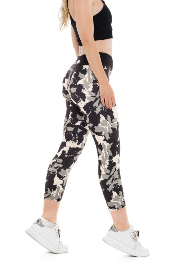 dark-amazona-capri-4 – Lanuma Capri pajkice Dark Amazona z vzorcem listov