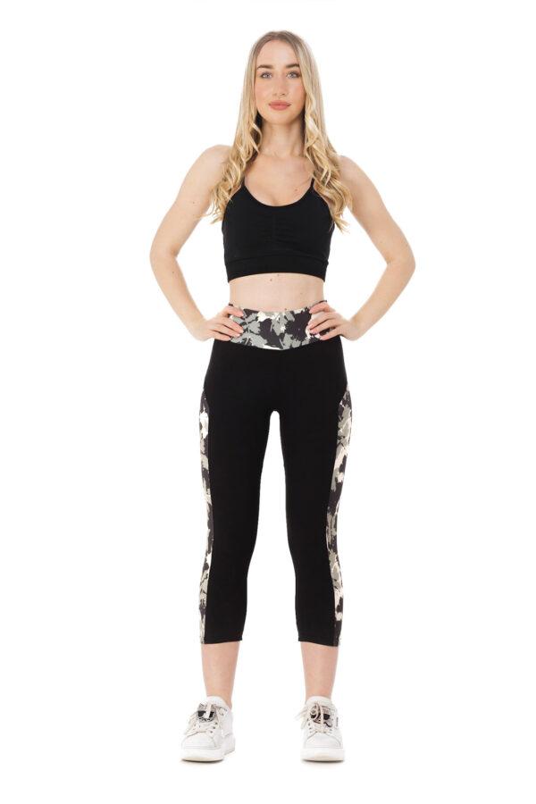 dark-amazony-capri-5-body-5 – Lanuma Črne capri pajkice Dark Amazony s stranskim vzorcem listov