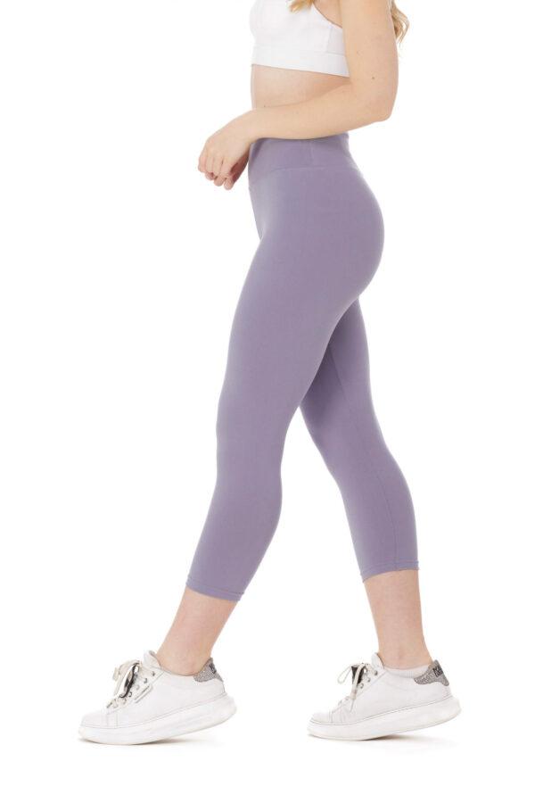 Enobarvne capri pajkice Apagalov vijola barvi