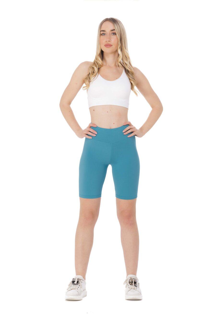 Enobarvne kratke pajkice Sky v svetlo modri barvi