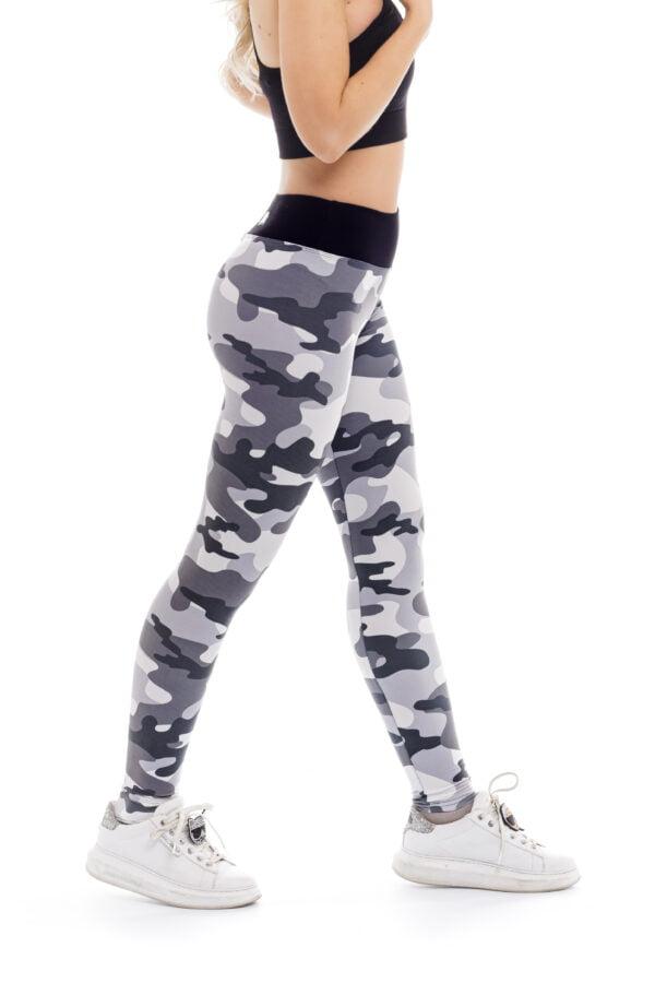 Dolge pajkice Army z vojaškim vzorcem