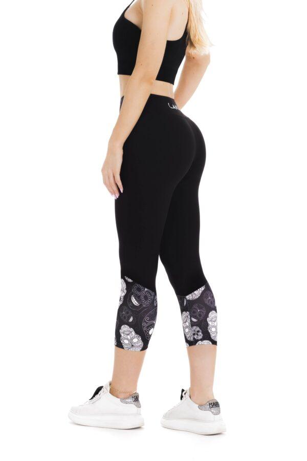 Craneo-capri-5 – Lanuma Črne capri pajkice Craneo z vzorcem lobanj