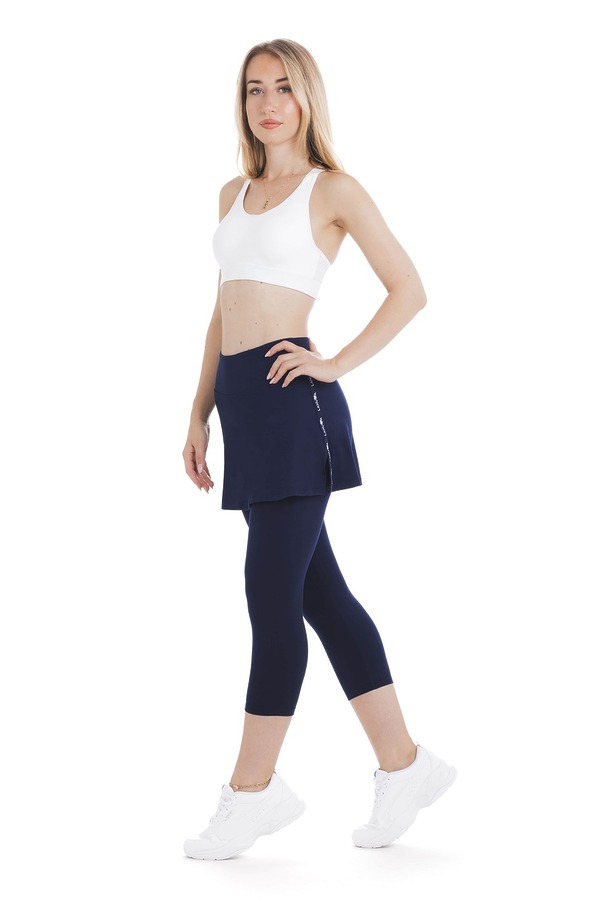 SKORT NAVY CAPRI 1 LANUMA