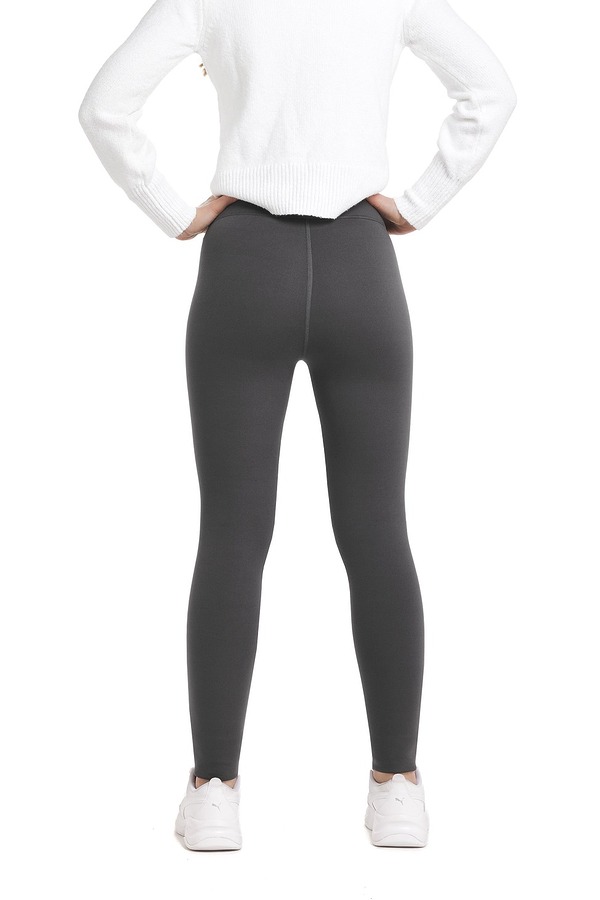 Temno sive dolge thermo pajkice Vigga s toplim podloženim materialom