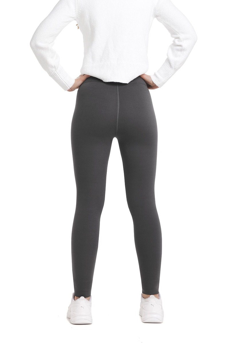 Temno sive dolge thermo pajkice Vigga s toplim podloženim materialom