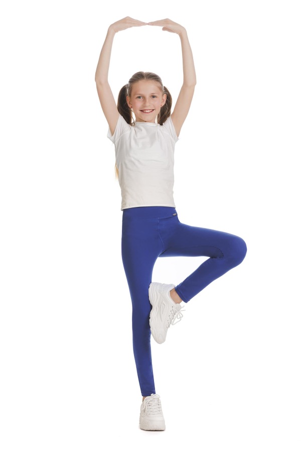 Enobarvne modre dolge kids pajkice Joia Enobarvne modre dolge kids pajkice Joia