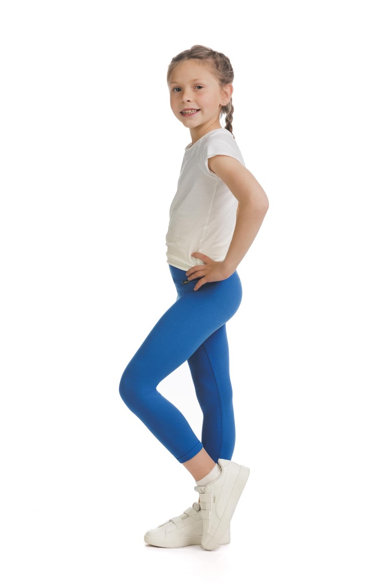 Enobarvne modre capri kids pajkice Lucida