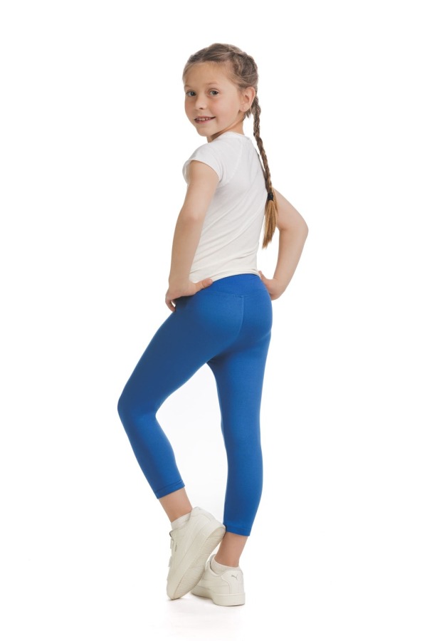 Enobarvne modre capri kids pajkice Lucida Enobarvne modre capri kids pajkice Lucida
