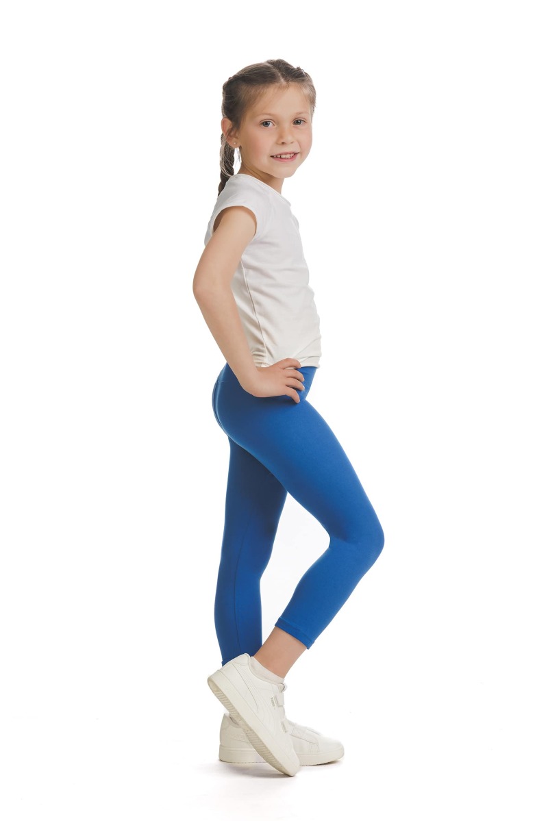 Enobarvne modre capri kids pajkice Lucida