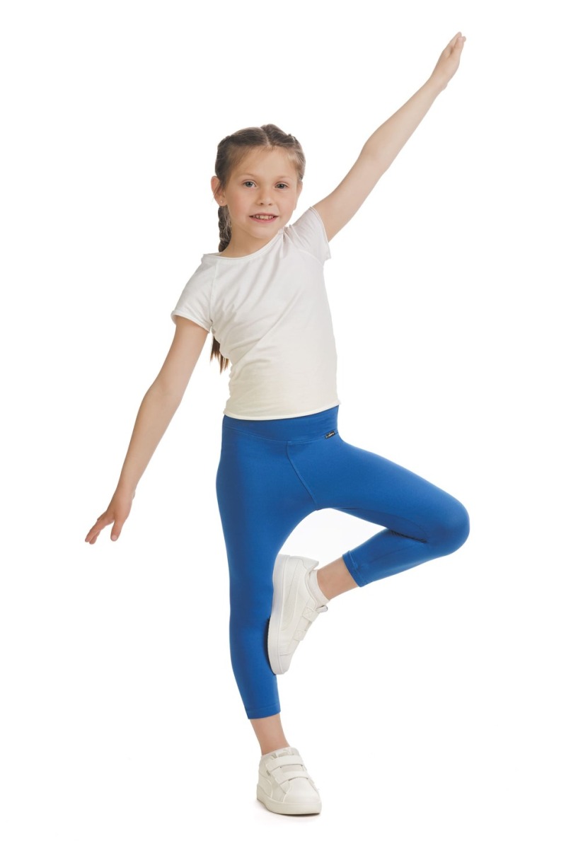 Enobarvne modre capri kids pajkice Lucida