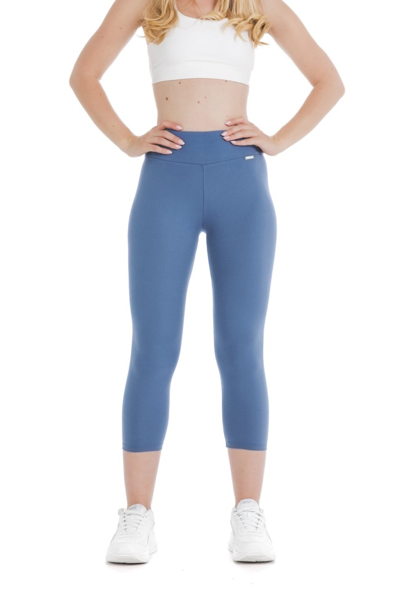 Enobarvne capri pajkice v intenzivni modri barvi