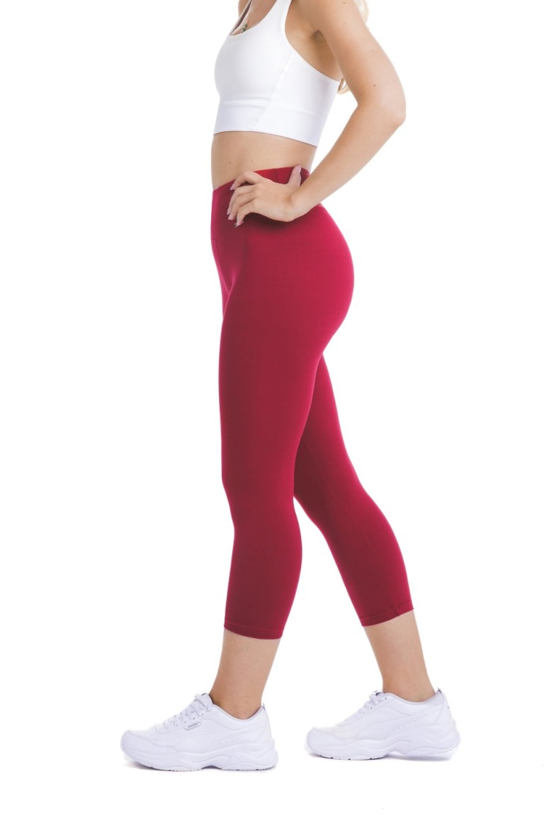 Enobarvne rdeče capri pajkice Diva