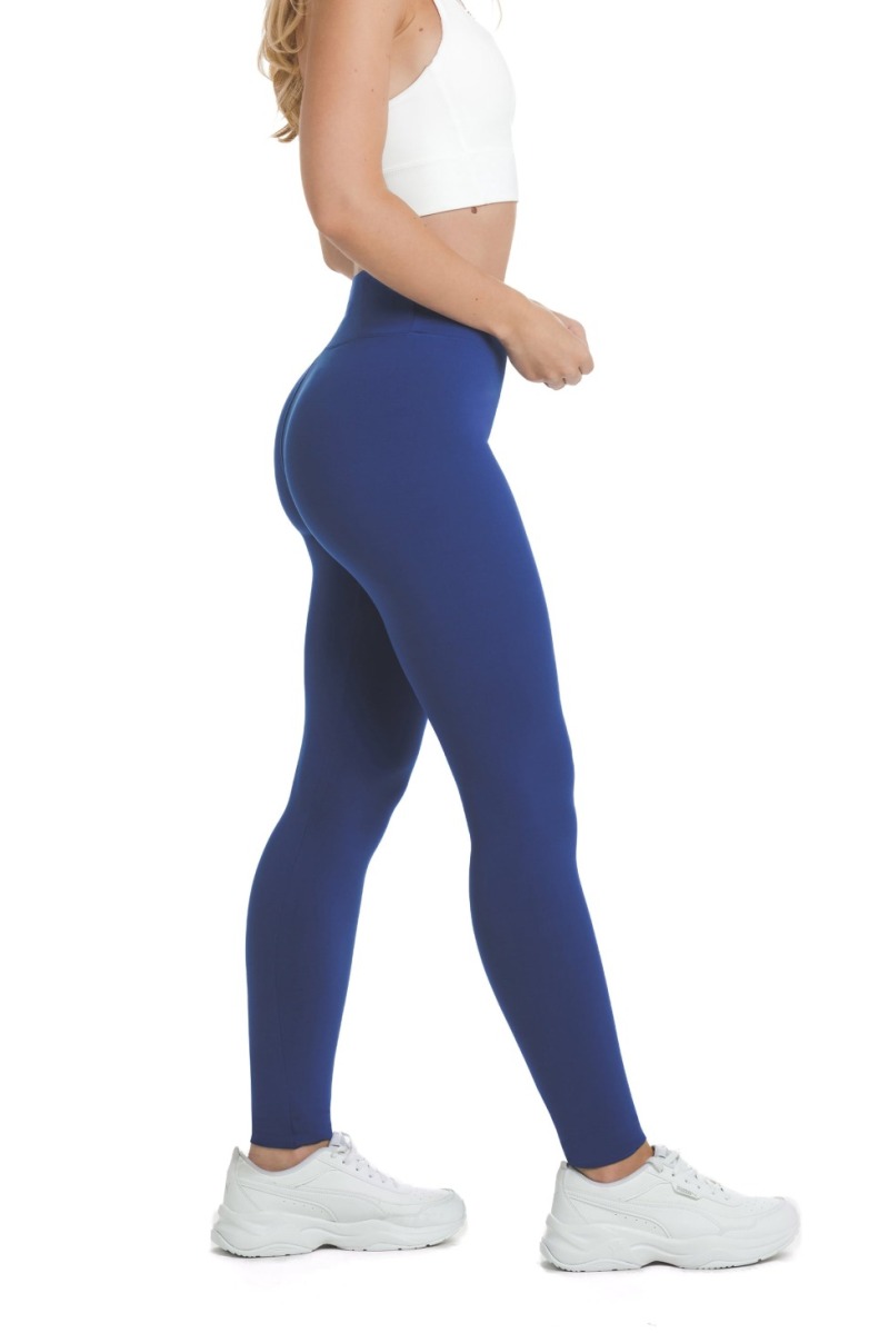 Enobarvne modre dolge pajkice Joia