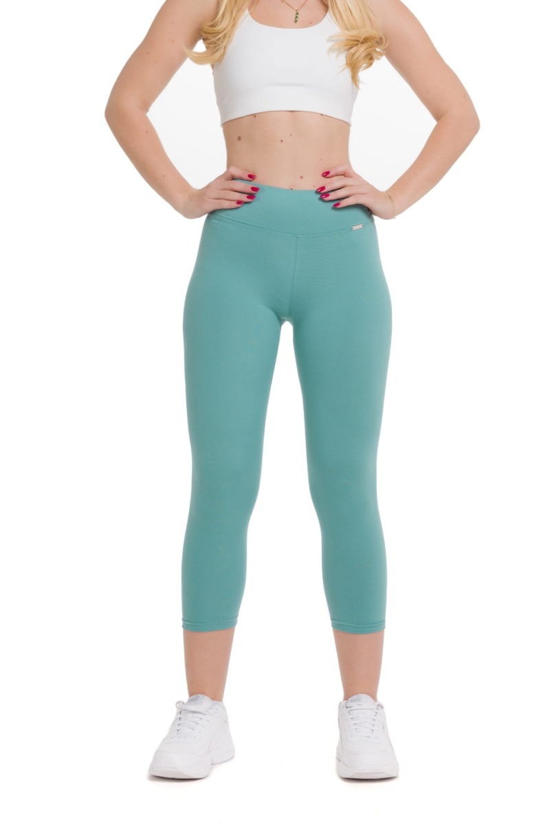 Enobarvne svetlo modre capri pajkice Tiffany