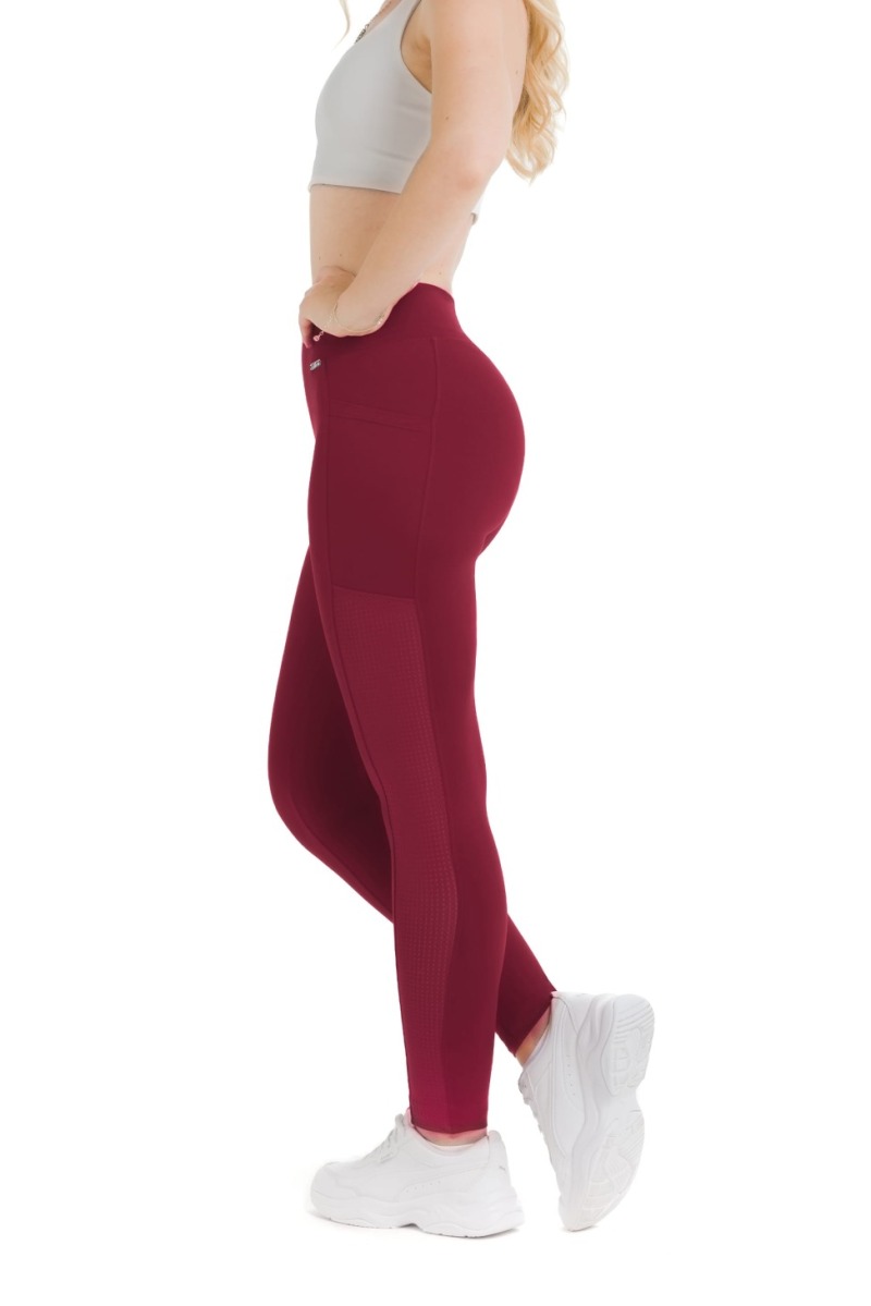 Bordo dolge pajkice Alegra z mrežastim materialom ob straneh in žepoma na obeh straneh