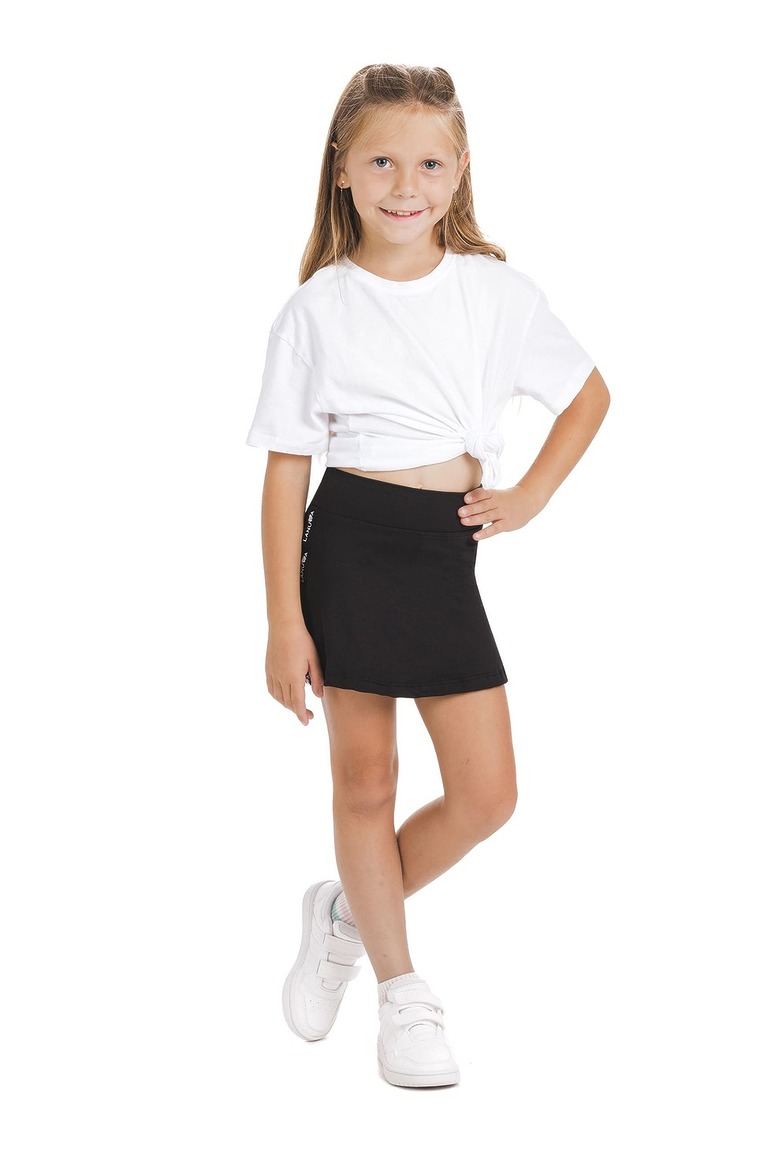 SKORT BLACK KIDS
