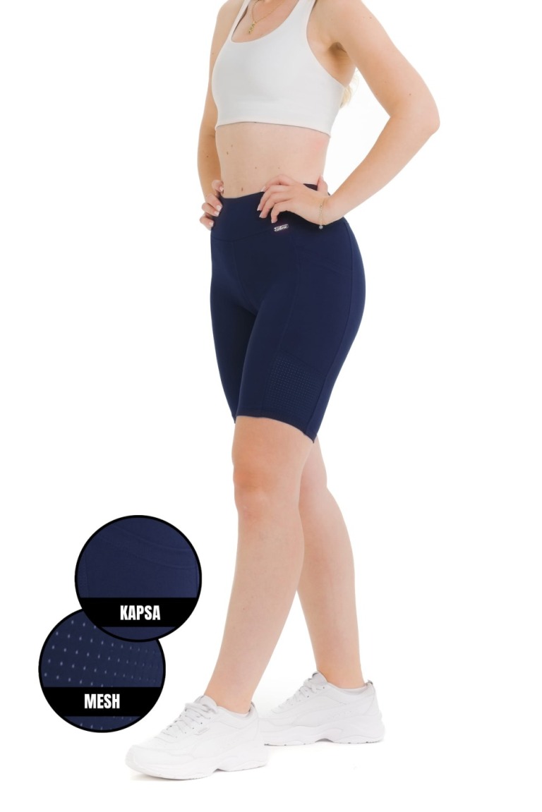 ALEGRA NAVY SHORTS