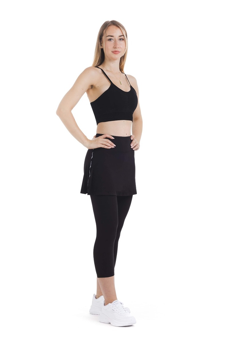 SKORT BLACK CAPRI 1 LANUMA