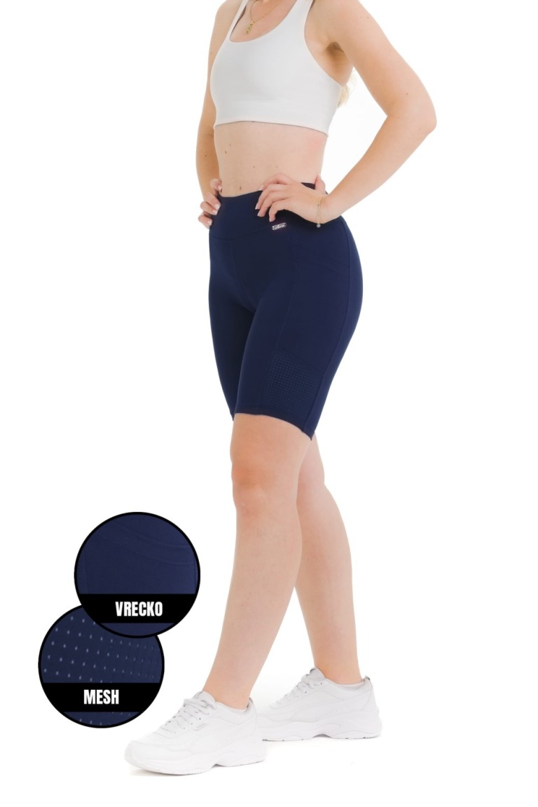 ALEGRA NAVY SHORTS